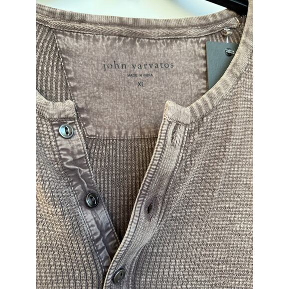 John Varvatos Brown Shirt- size XL - Picture 3 of 5
